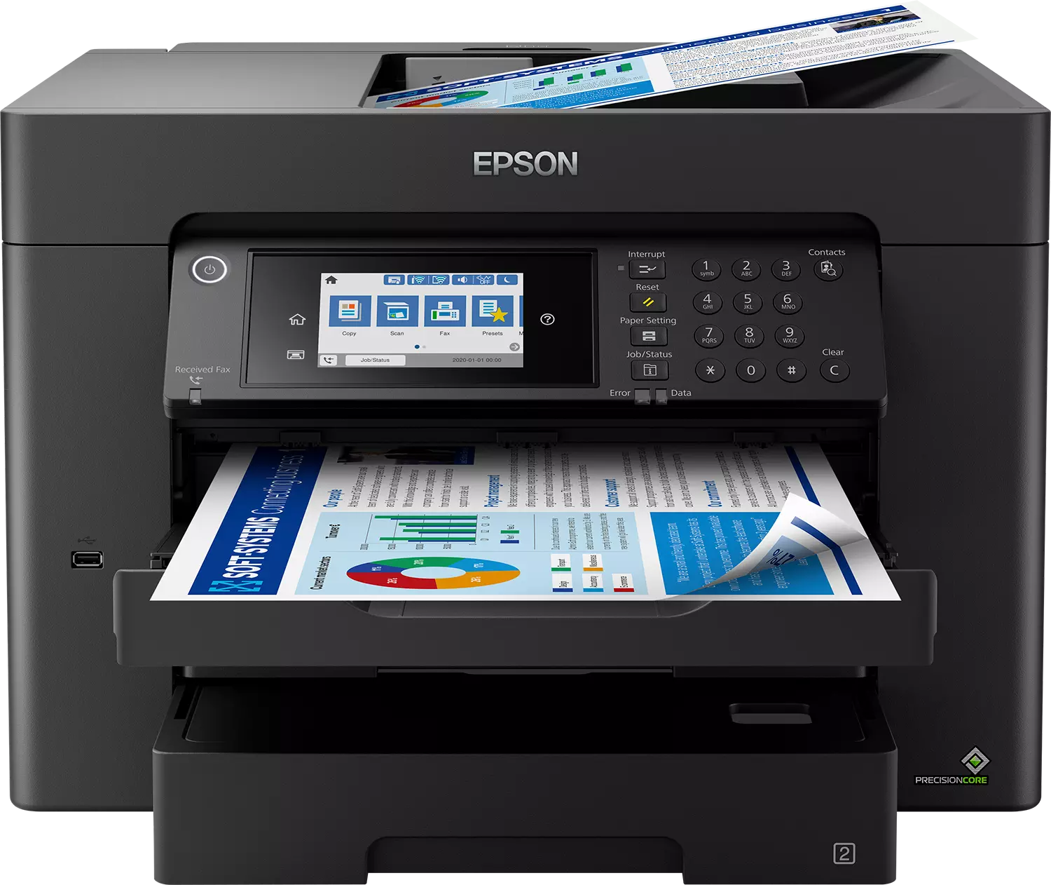 Imprimante Multifonction EPSON  WorkForce WF-7840DTWF 