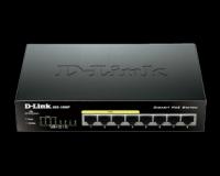 Commutateur Ethernet D-Link DGS-1008P 8 Ports - 4 x Network (RJ-45) Ports - 4 x PoE Ports - 10/100/1000Base-T - 8 x Réseau - 2 Layer Supported - Bureau