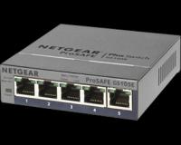 Commutateur Ethernet Netgear ProSafe GS105E 5 Ports administrables - 5 x Network (RJ-45) Ports - 10/100/1000Base-T - Non - 2 Layer Supported - Bureau,