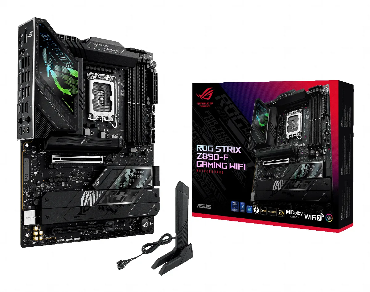 ASUS ROG STRIX Z890-F GAMING WIFI Intel Z890 LGA 1851 (Socket V1) ATX