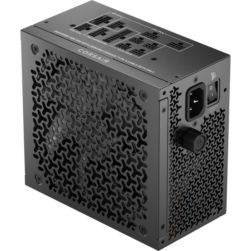 Corsair RM850x SHIFT (2025) alimentation ATX 850 W Cybenetics Gold entièrement modulaire ATX 3.1 PCIe 5.1 - Noir