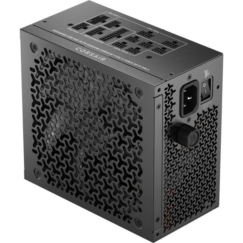 Corsair RM1000x SHIFT (2025) alimentation ATX 1000 W Cybenetics Gold entièrement modulaire ATX 3.1 PCIe 5.1 - Noir