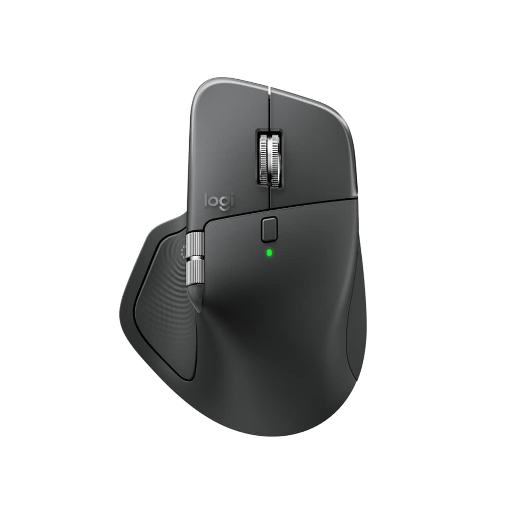 Logitech MX Master 4 souris sans fil Droitier Bluetooth / Logi Bolt Darkfield 8000 DPI - Graphite