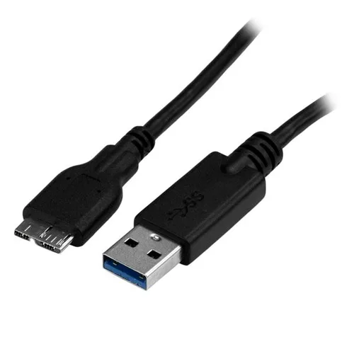 StarTech.com Boîtier USB 3.0 Noir pour Disque Dur SATA SSD 2.5'' - Boîtier Externe HDD - 1 x Baie Complète - 1 x 2.5" Baie de 6,35 centimètres - USB 3.0