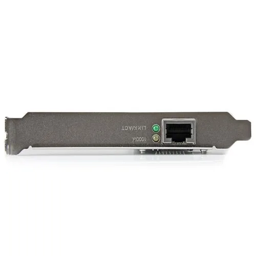 StarTech.com Carte Réseau PCI Express vers 1 port Gigabit Ethernet - Adaptateur PCI-E vers RJ45 - PCI Express x1 - 1 Port(s) - 1 x Réseau (RJ-45) - Paire torsadée - Pleine Hauteur, Format Low-Profile