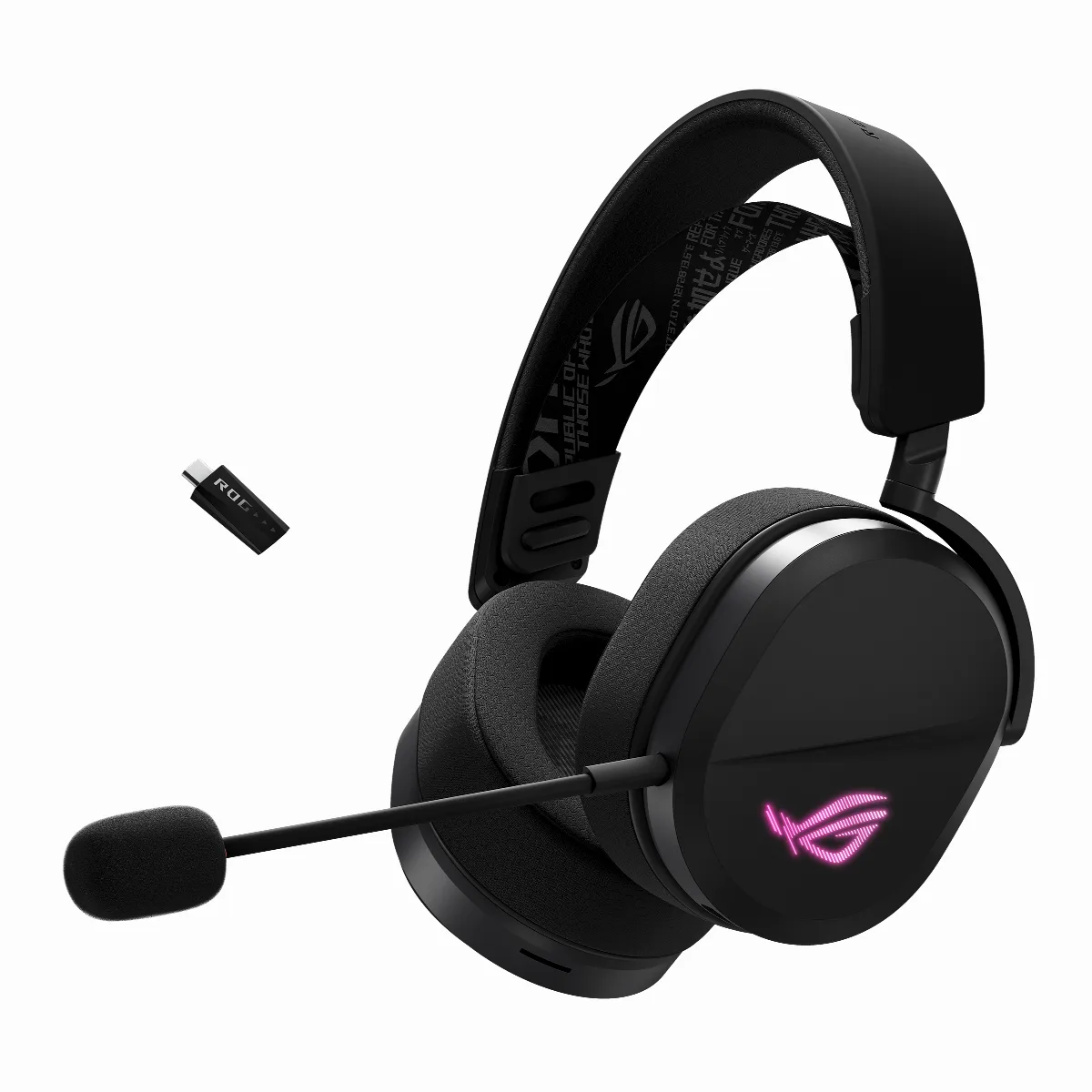 ASUS ROG Pelta Casque Avec fil &sans fil Arceau Gaming USB Type-C Bluetooth Noir