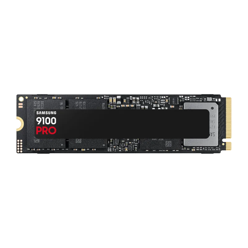 Disque SSD Samsung 9100 PRO MZ-VAP4T0BW - M.2 2280 Interne - 4 To - PCI Express NVMe (PCI Express NVMe 5.0 x4) - Facteur de forme SSD: M.2, Vitesse de lecture: 14700 Mo/s