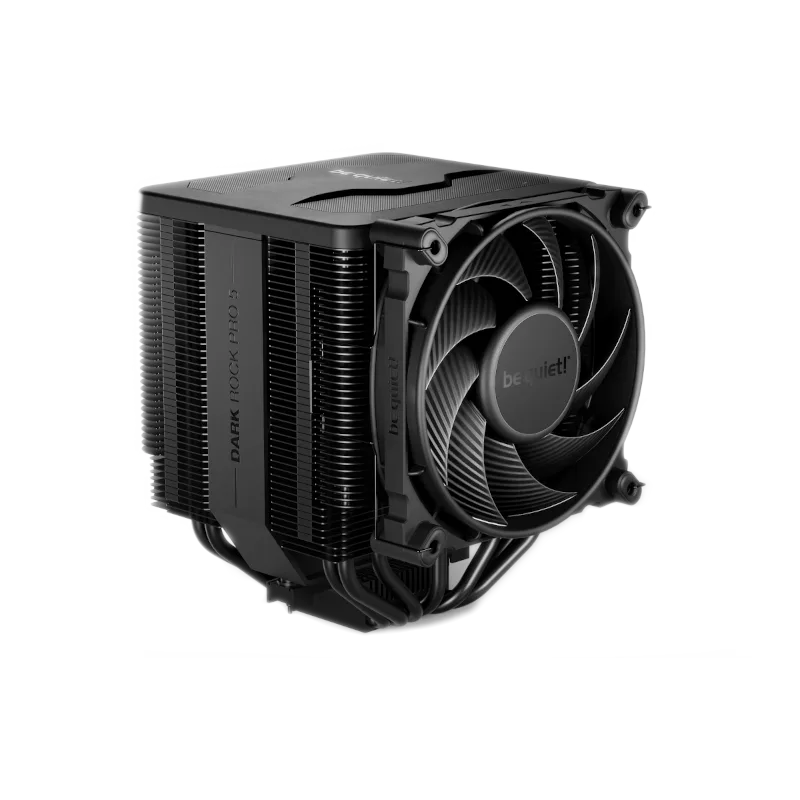 Ventilateur Be Quiet! DARK ROCK PRO 5 -7 caloducs haute performance -2 ventilateurs Silent Wings PWM -Compatible Intel 1700/1200/1150/1151/1155 AMD AM5 / AM4