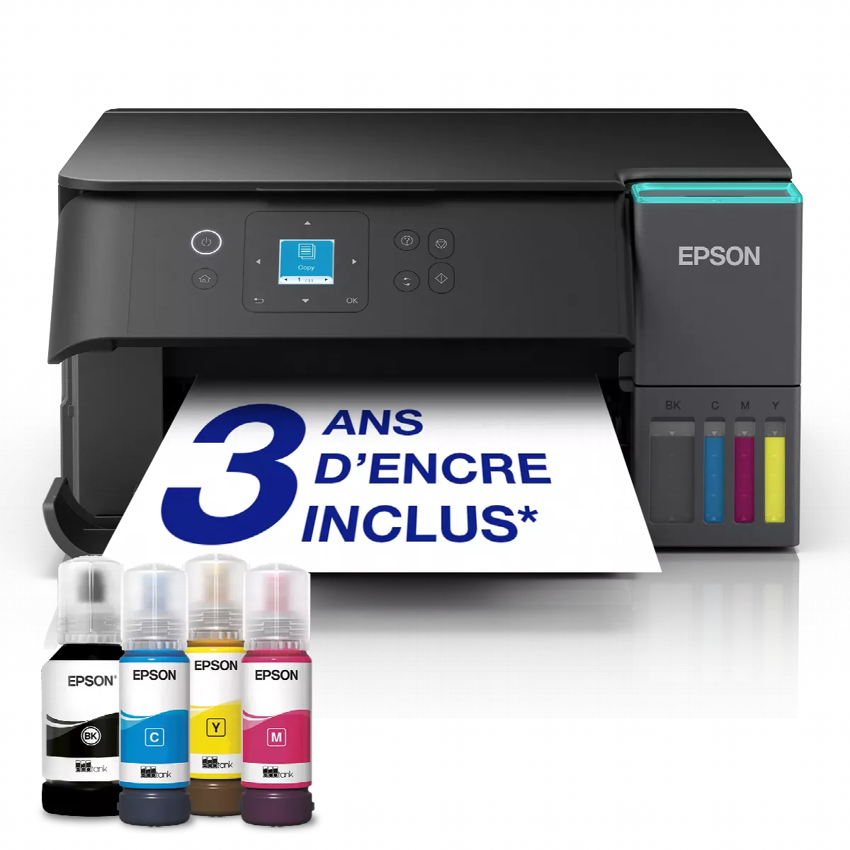 Imprimante Multifonction EPSON EcoTank ET-2950 avec réservoir d’encre et Wi-Fi