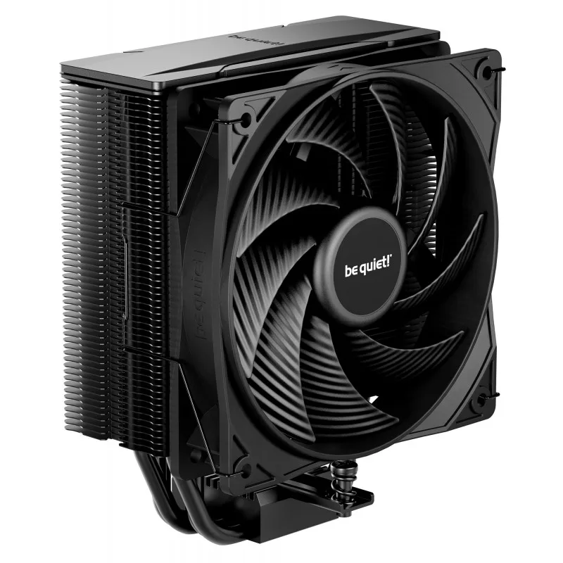 bequiet Ventilateur Be Quiet! PURE ROCK Pro 3 Black Ventilateur pour processeur - Pure Wings 3 120mm PWM - Compatible Intel 1851/1700/1200/1150/1151/1155 et AMD AM4/AM5 - 31.2 dBA - 59.6CFM