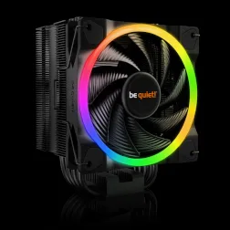 BEQUIET Ventilateur Be Quiet! PURE ROCK FX Ventilateur Light Wings 120mm PWM high-speed -Eclairage ARGB - Compatible Intel 1700/1200/2066/1150/1151/1155 et AMD AM5 / AM4