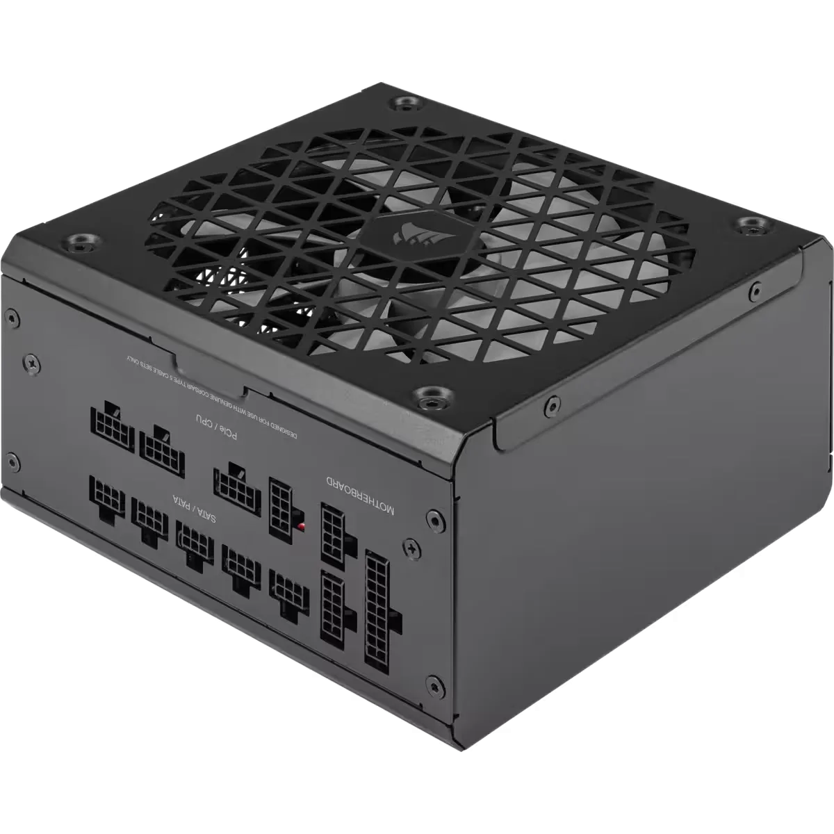 ASUS Alimentation CORSAIR RM1200X SHIFT 1200W Modulaire - 1200W - ATX12V - V2.4 / EPS 2.92 - 80PLUS Gold - 1 connecteur PCIE 5 (12+4 broches) 12VHPWR
