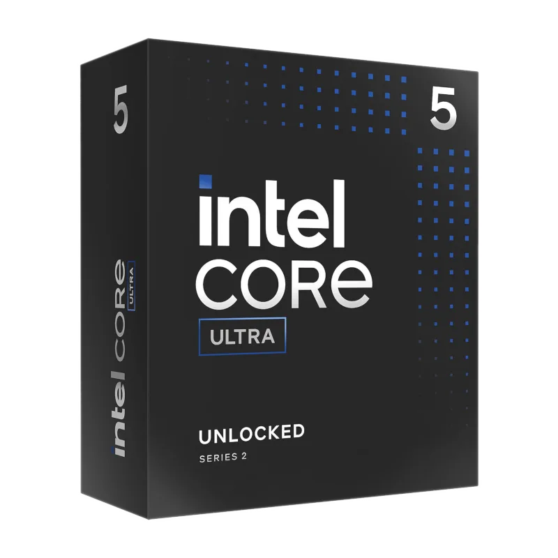 Processeur INTEL CORE Ultra 5 245K Boite - Socket 1851 5.2 GHz - Nombre total de threads : 14 - 24 MB Intel Smart Cache - Intel Graphics - Intel AI Boost - Puissance Turbo max. : 159W