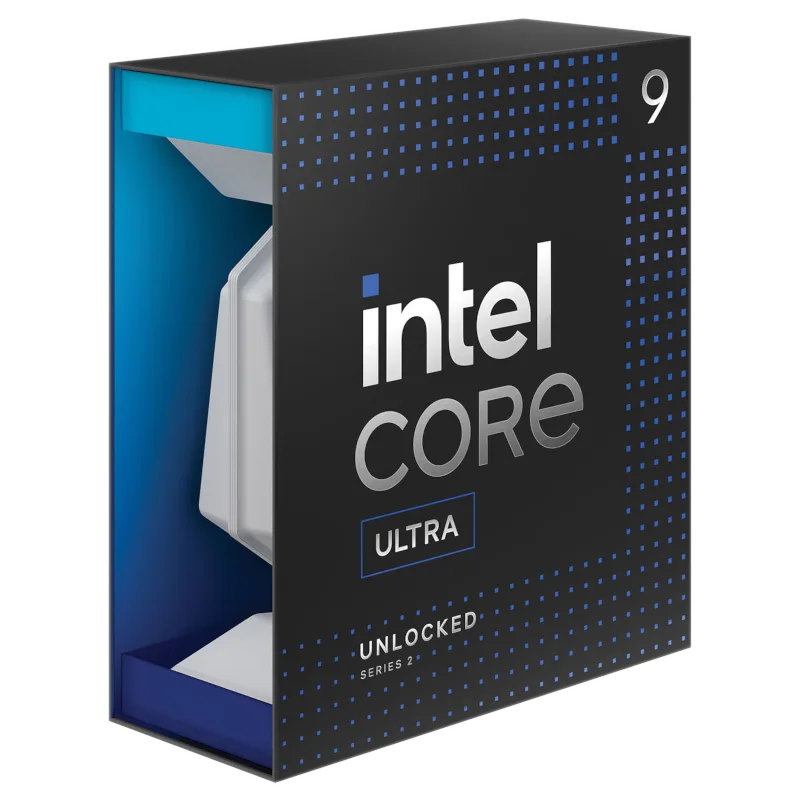 Processeur Intel CORE Ultra 9 285K Boite - Socket 1851 5.7 GHz - Nombre total de threads : 24 - 36 MB Intel Smart Cache - Intel Graphics - Intel AI Boost - Puissance Turbo max. : 250W