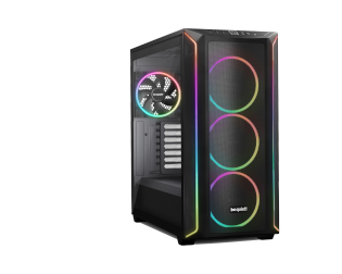 Boitier Bequiet SHADOW BASE 800 FX BLACK Grand tour - E-ATX - ATX - MATX - MITX - 2 x USB 3.2 - 1 x USB 3.2 Gen. 2 Type C - 4 ventilateurs Pure Light Wings 140mm inclus - Noir - Sans Alim - Verre Trempe. - Eclairage ARGB discret et controleur ARGB inclus - Hub ARGB et PWM inclus