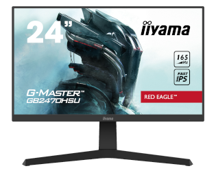 Moniteur LCD IIYAMA G-MASTER GB2470HSU-B1. Taille de l'écran: 60,5 cm (23.8"), Résolution de l'écran: 1920 x 1080 pixels, Type HD: Full HD, Technologie d'affichage: LED, Surface d'affichage: Mat, Temps de réponse: 0,8 ms, Format d'image: 16:9, Angle de vision horizontal: 178°, Angle de vision vertical: 178°. Haut-parleurs intégrés. Concentrateur USB intégré, Version du concentrateur USB: 2.0. Montage VESA, Réglage de la hauteur. Couleur du produit: Noir