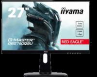 Moniteur LCD IIYAMA G-MASTER GB2760QSU-B1. Taille de l'écran: 68,6 cm (27"), Résolution de l'écran: 2560 x 1440 pixels, Type HD: Quad HD, Technologie d'affichage: LED. Écran: LED. Surface d'affichage: Mat, Temps de réponse: 1 ms, Format d'image: 16:9, Angle de vision horizontal: 170°, Angle de vision vertical: 160°. Haut-parleurs intégrés. Concentrateur USB intégré, Version du concentrateur USB: 3.2 Gen 1 (3.1 Gen 1). Montage VESA. Couleur du produit: Noir
