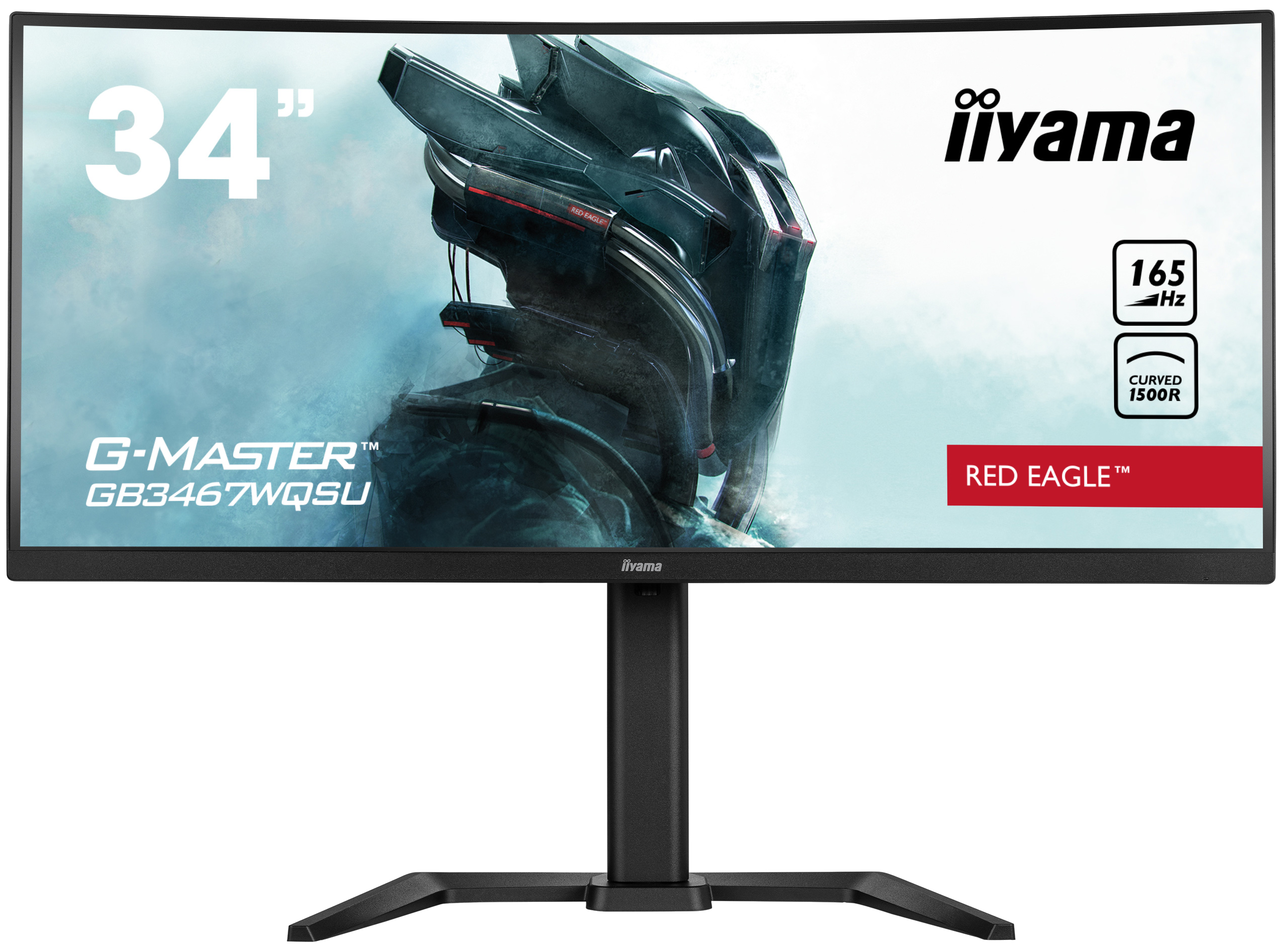 Moniteur LCD IIYAMA GB3467WQSU-B5 Taille de l'écran: 68,6 cm (34"), Résolution de l'écran: 3440 x 1440 pixels, Technologie d'affichage: LED, Surface d'affichage: Mat, Temps de réponse: 1 ms, Format d'image: 16:9, Angle de vision horizontal: 178°, Angle de vision vertical: 178°. Haut-parleurs intégrés. Concentrateur USB intégré, Version du concentrateur USB: 2.0. Montage VESA, Réglage de la hauteur. Couleur du produit: Noir