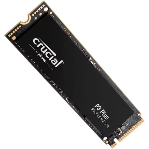 Disque SSD Crucial P3 CT4000P3SSD8 4000 Go, Facteur de forme SSD: M.2, Vitesse de lecture: 3500 Mo/s, Vitesse d'écriture: 3000 Mo/s