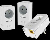 Adaptateur de réseau PowerLine - Netgear XAVT5421 - 3 - 2 x Réseau (RJ45) - 500 Mbps PowerLine - HomePlug AV+